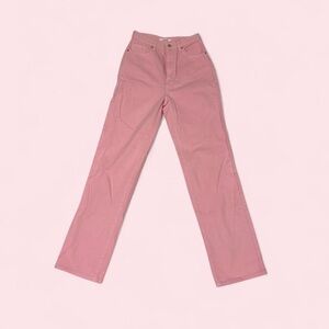 PacSun Straight Leg Jeans in Pink